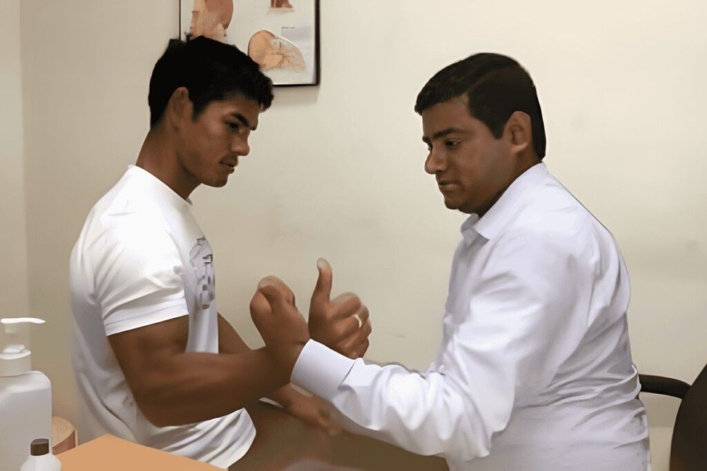 Bimaljit Wushu Player and Asian Game Medalist at Galaxy Hospital Bhopal