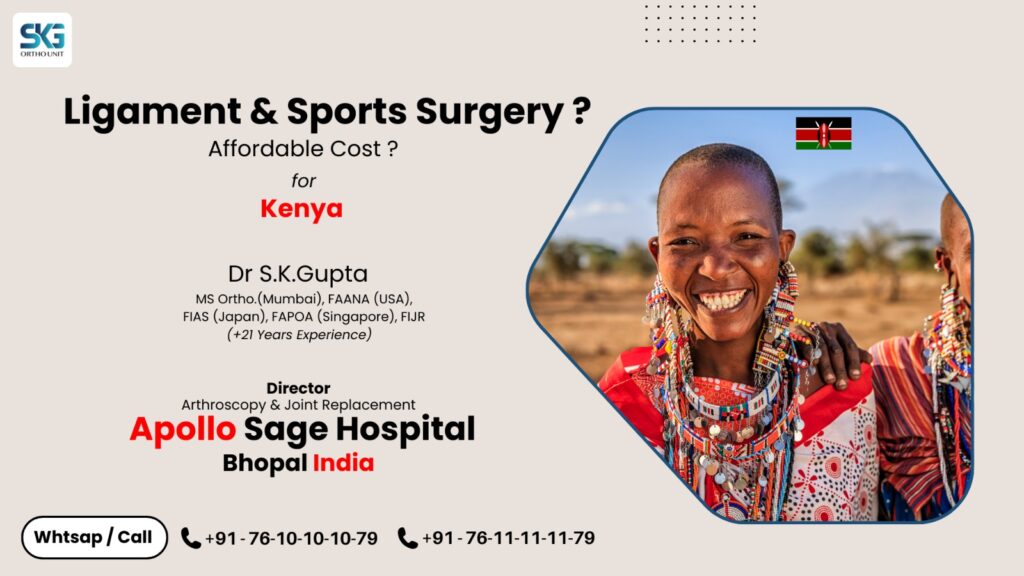 Meniscus Repair Surgery for Kenya: World-Class Care by Dr. Gupta