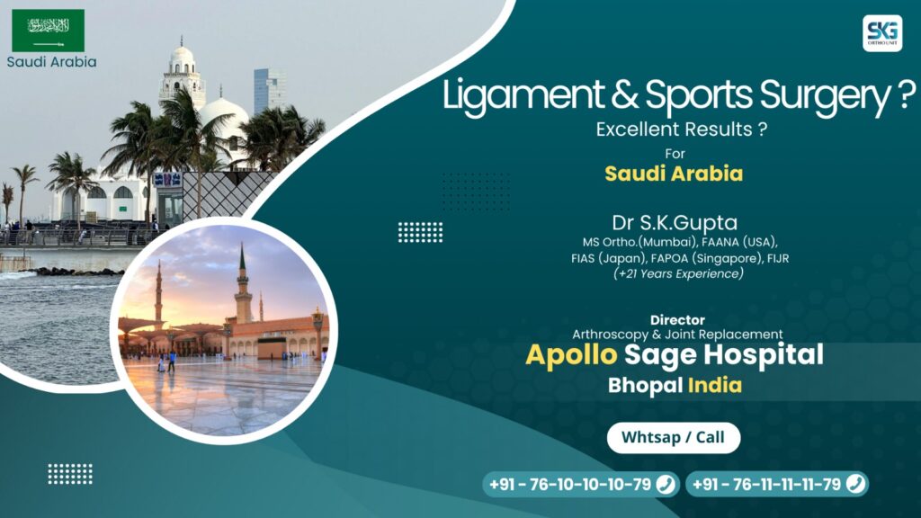 ACL Surgery for Saudi Arabia: World-Class Care by Dr. Gupta
