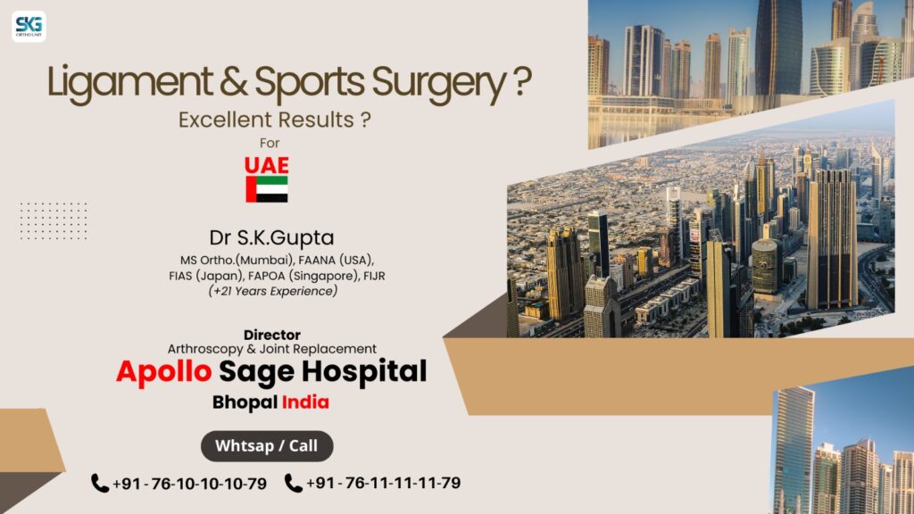 ACL Surgery for UAE: World-Class Care by Dr. Gupta