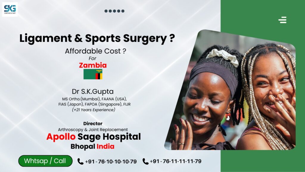ACL Surgery for Zambia: World-Class Care by Dr. Gupta