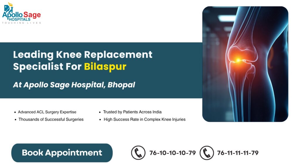 Total Knee Replacement Surgery for Bilaspur by Dr SK Gupta