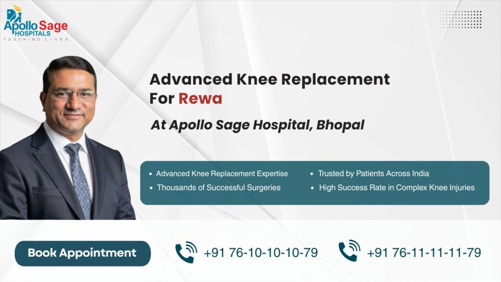Total Knee Replacement Surgery for Rewa by Dr SK Gupta