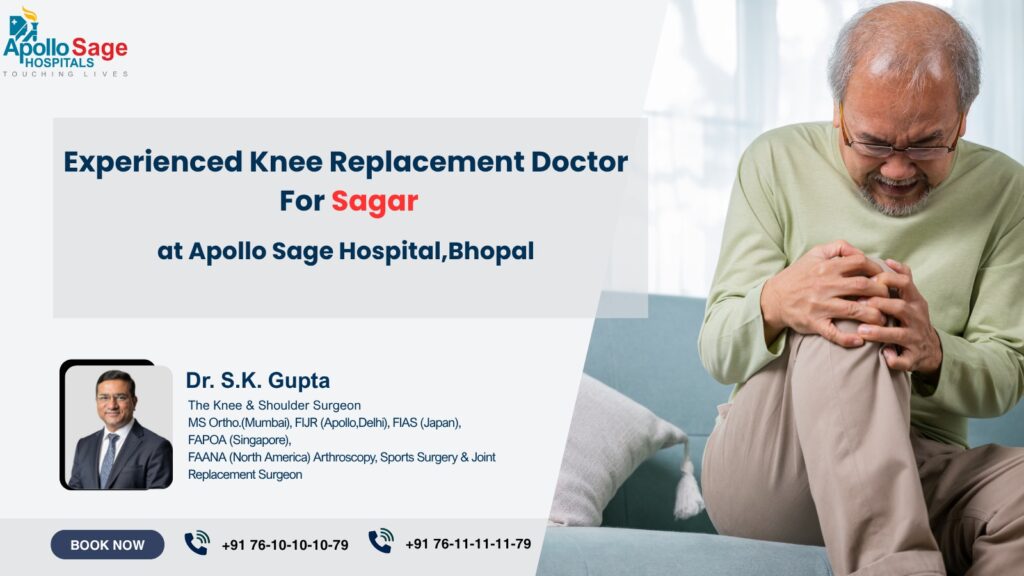 Total Knee Replacement Surgery for Sagar by Dr SK Gupta
